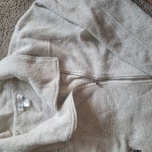 Christopher & Banks Cream Blazer